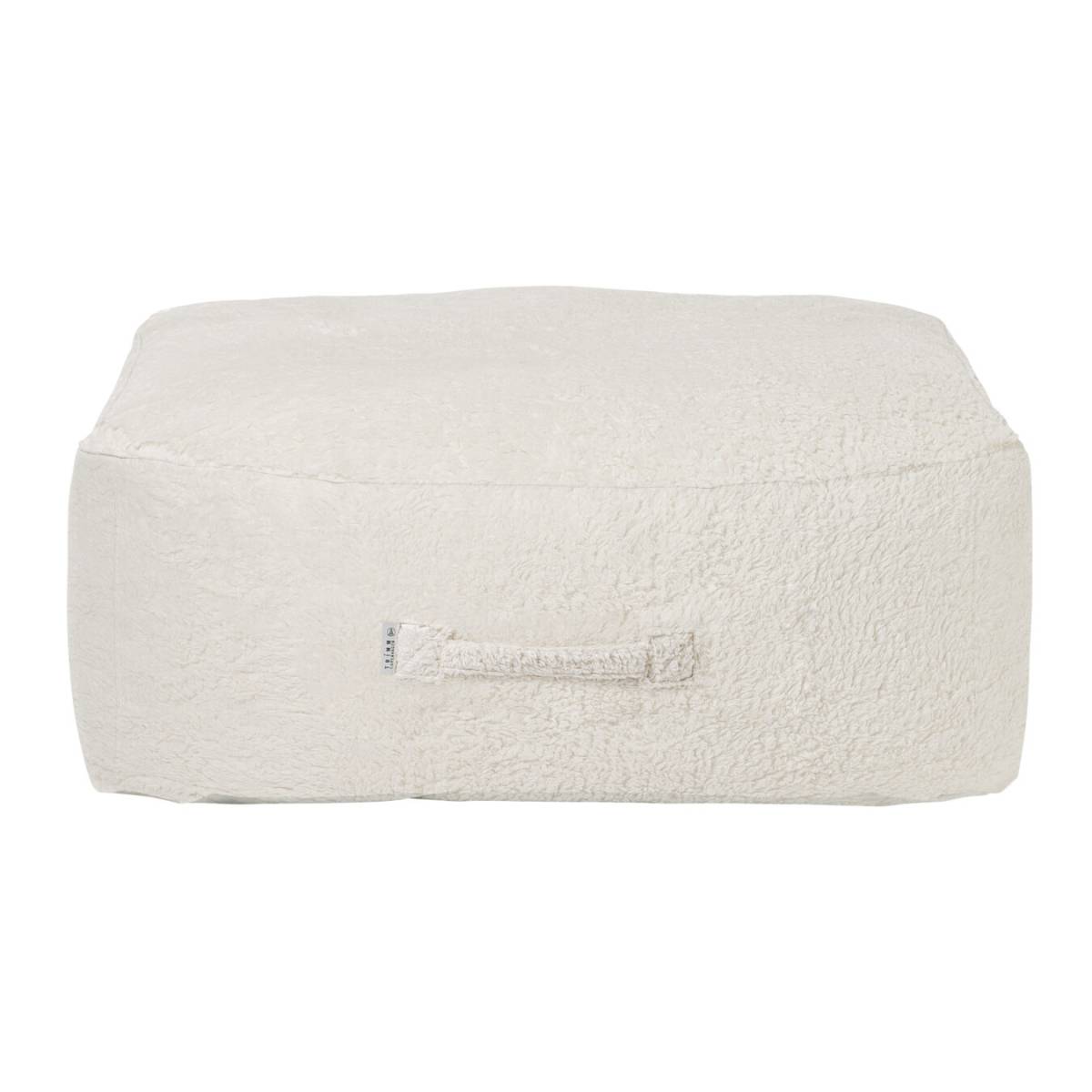 Pouf design élégant et contemporain en coton bio 