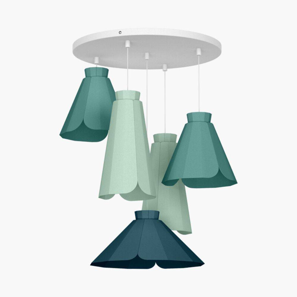 Suspension de plafond colorée design pour l'entrée et la maison à Paris et en ligne 