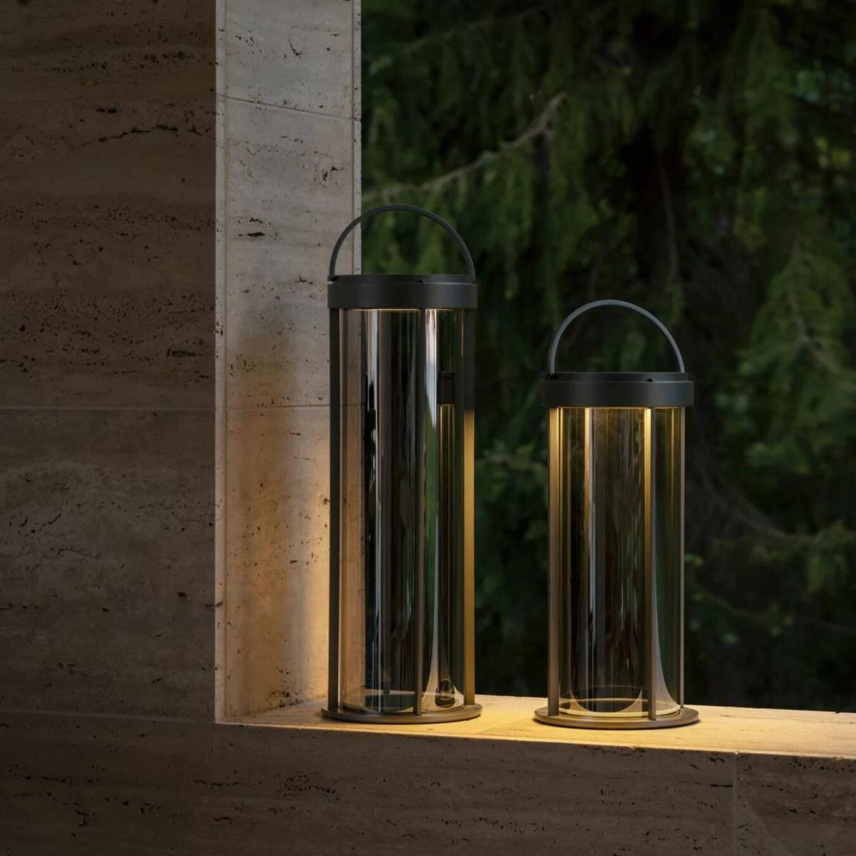 Lampe Mituro L de Blomus rechargeable en usb