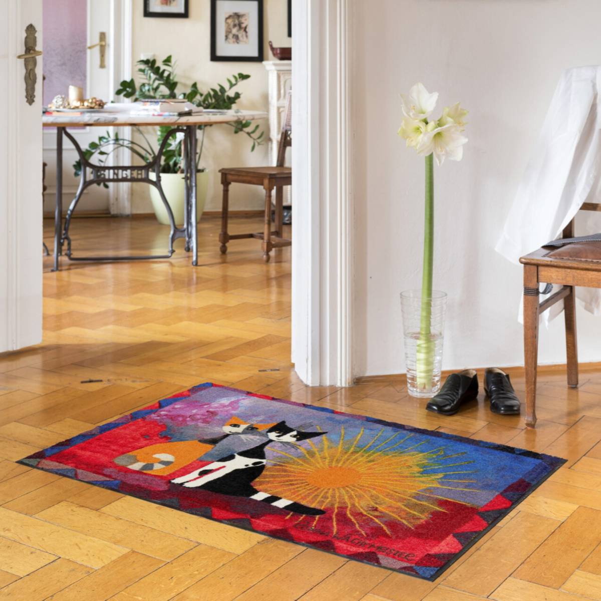 Tapis avec des chats pour mon salon à Lyon et dans toute la France